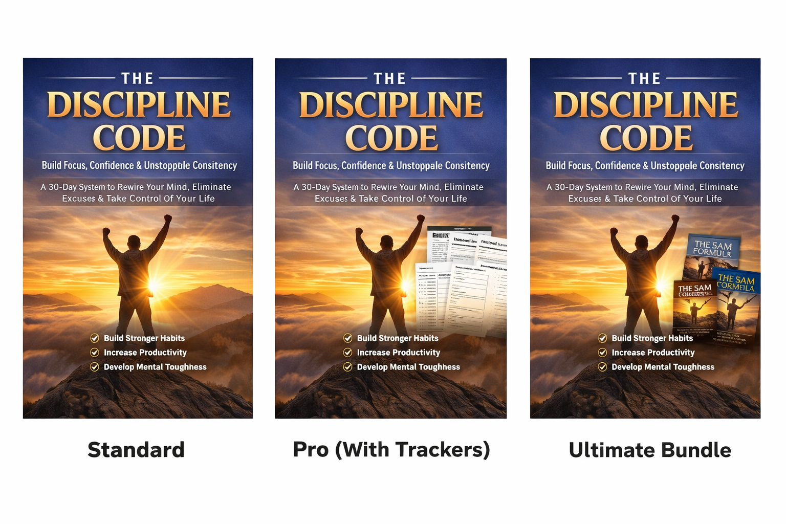 The Disciplene Code ✅PRO VERSION (With Trackers)